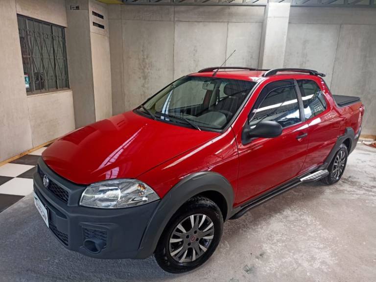 FIAT - STRADA - 2014/2014 - Vermelha - R$ 55.900,00