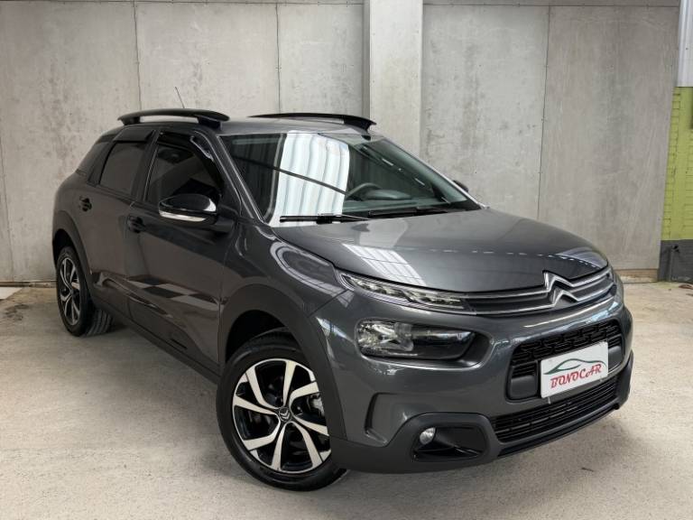 CITROËN - C4 CACTUS - 2021/2022 - Cinza - R$ 86.900,00